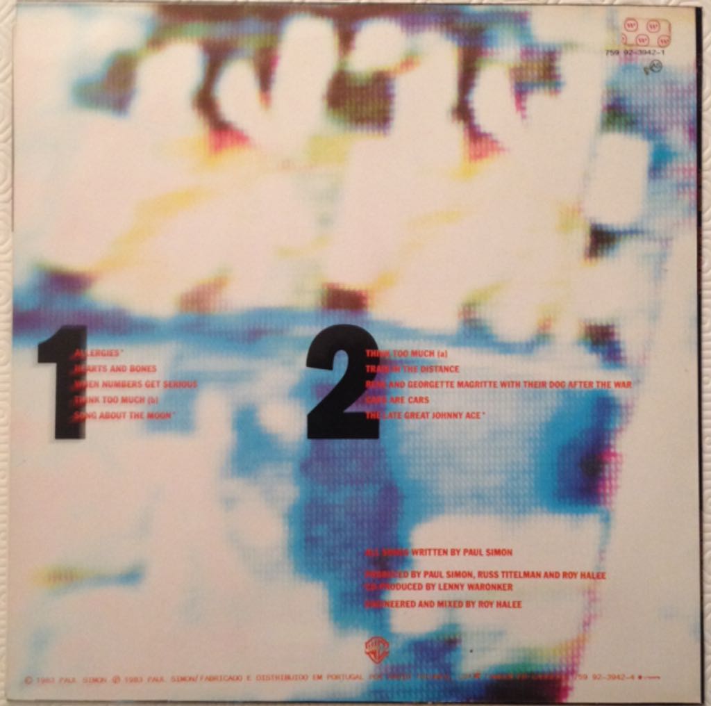 Hearts and Bones (Bonus Tracks) (MP3) - Simon, Paul (CD) music collectible - Main Image 2