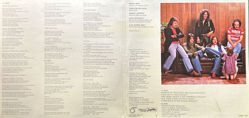 Fallen Angel - Uriah Heep (12” - 40) music collectible - Main Image 3