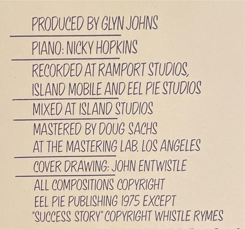 The Who By Numbers - The Who (12” - 49) music collectible - Main Image 4