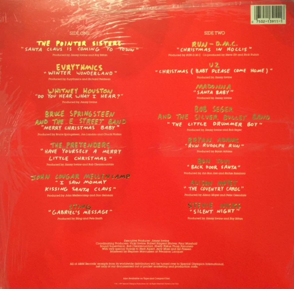 Very Special Christmas, A - Various (12”) music collectible - Main Image 2