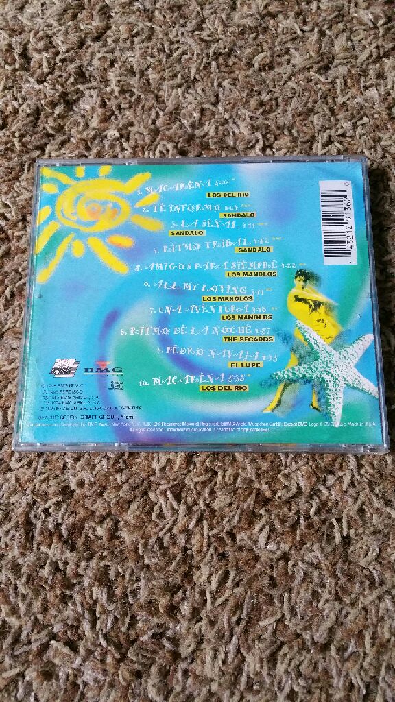 Macarena Mix - Various Artists (CD) music collectible [Barcode 743212913620] - Main Image 2