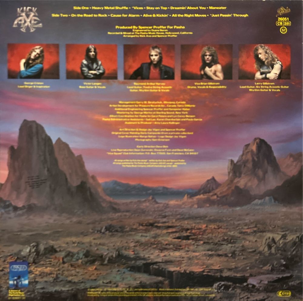 Vices - Kick Axe (12”) music collectible [Barcode 664141929721] - Main Image 2