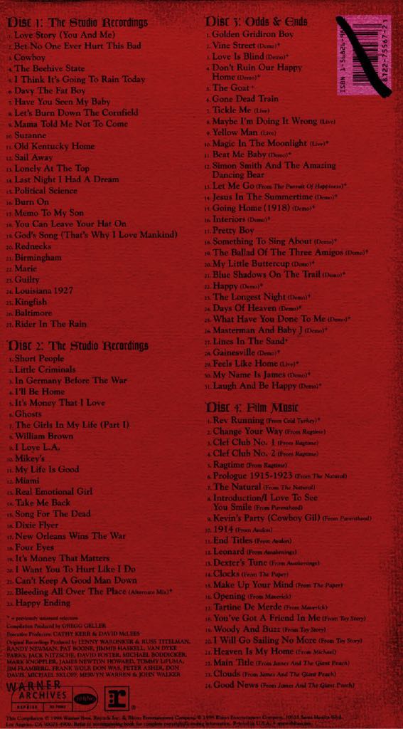 Guilty: 30 Years of Randy Newman - Newman, Randy (CD) music collectible - Main Image 2