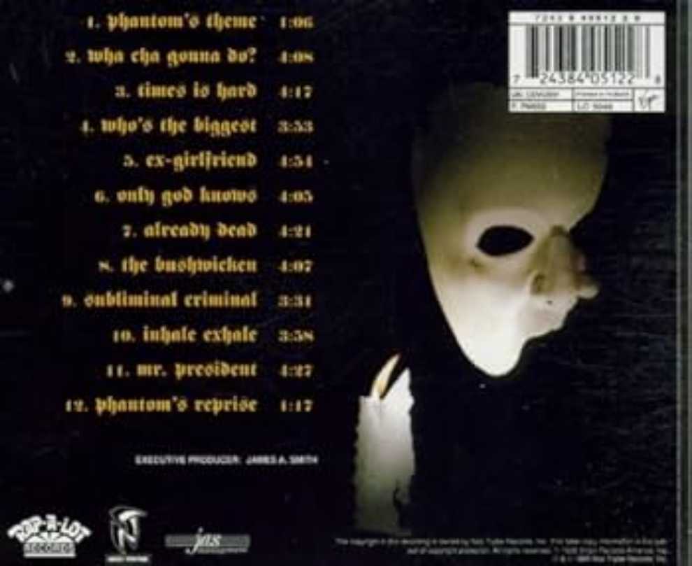 Bushwick Bill: Phantom Of The Rapra - Bushwick Bill (CD - 44) music collectible - Main Image 3