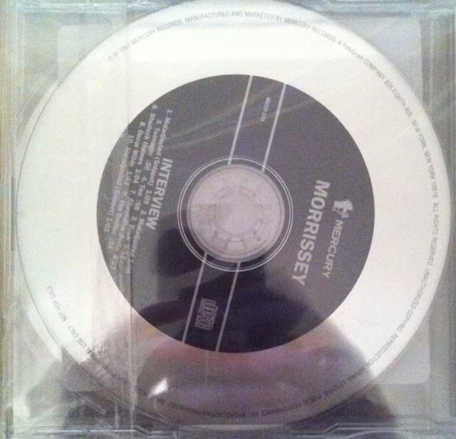 Interview CD - Morrissey (CD) music collectible - Main Image 2