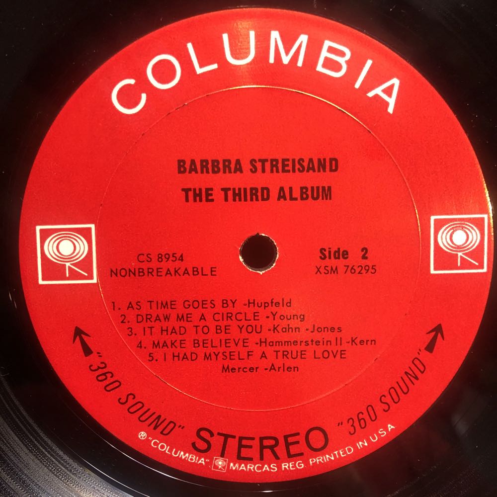The Third Album - Barbra Streisand (12”) music collectible - Main Image 4