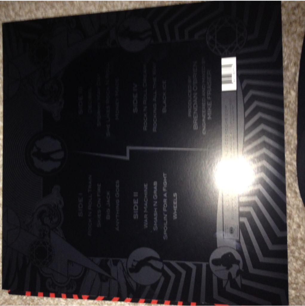 Black Ice - ACDC (12” - 55:38) music collectible - Main Image 2