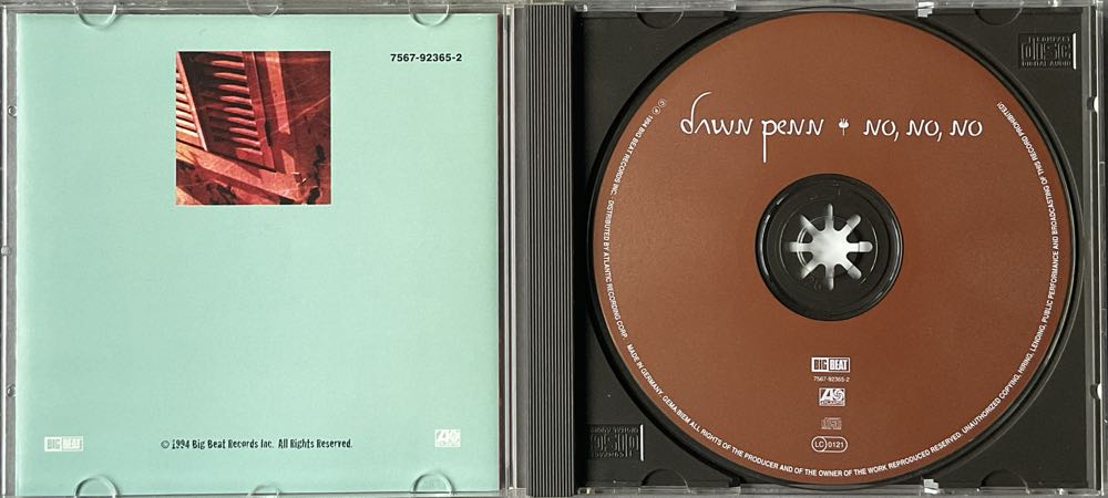 No, No, No - Penn, Dawn (CD) music collectible [Barcode 075679236524] - Main Image 4
