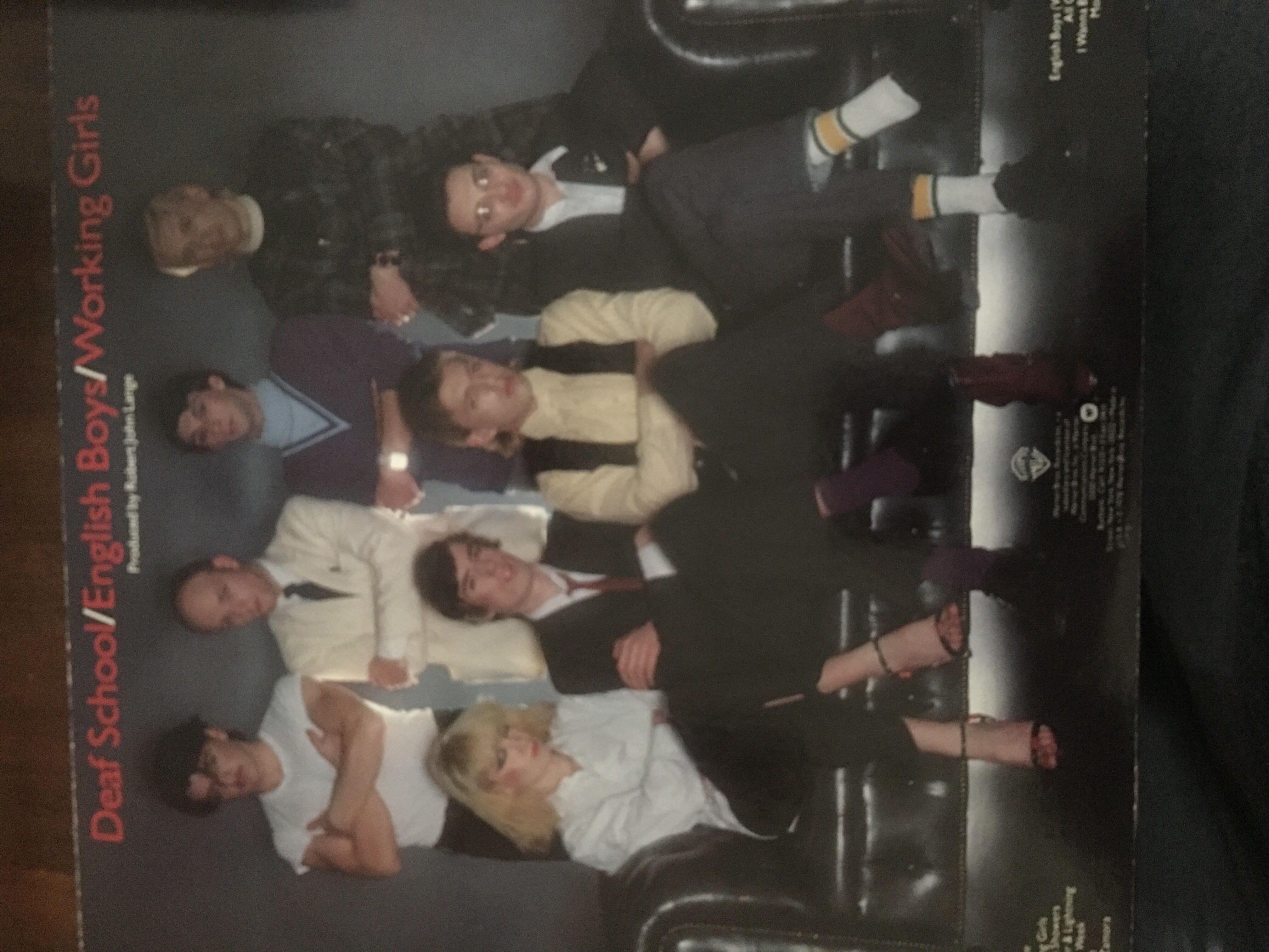 English Boys/Working Girls - Deaf School (12” - 37) music collectible - Main Image 2