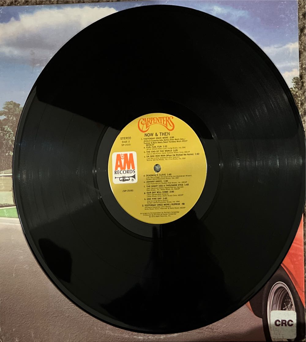 Now & Then - Carpenters (12”) music collectible - Main Image 4