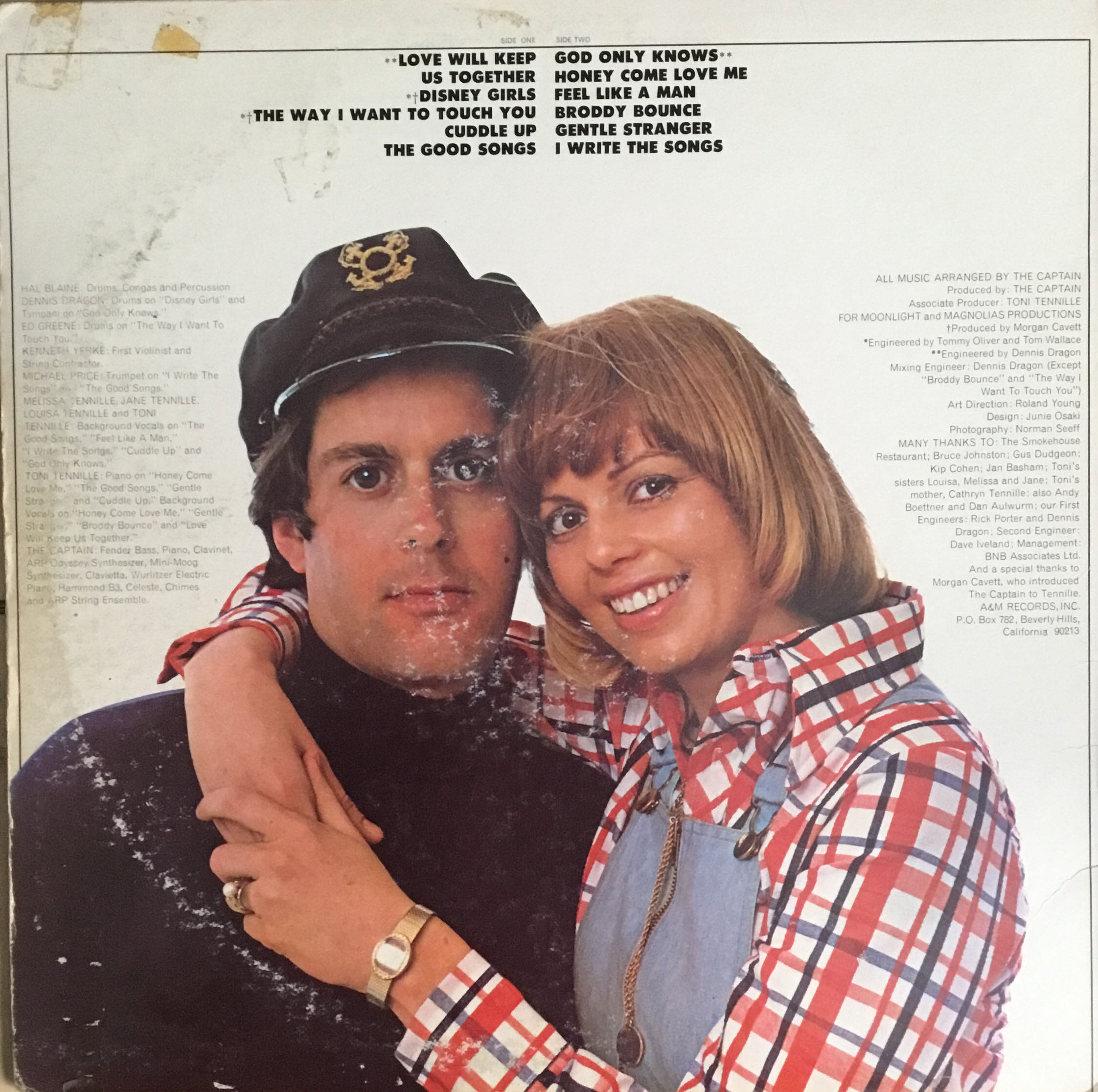 Love Will Keep Us Together - Captain & Tennille (CD) music collectible - Main Image 2