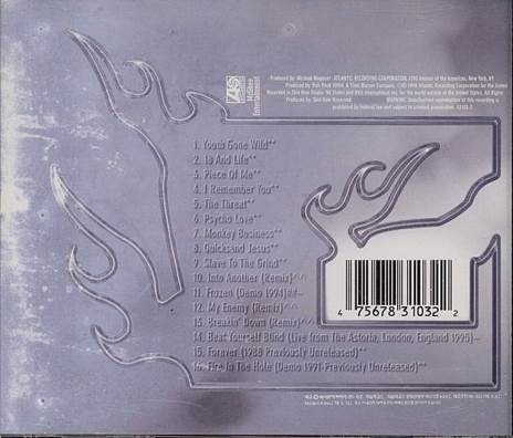 40 Seasons-The Best Of Skid Row - Skid Row (CD - 66) music collectible [Barcode 081227998769] - Main Image 2