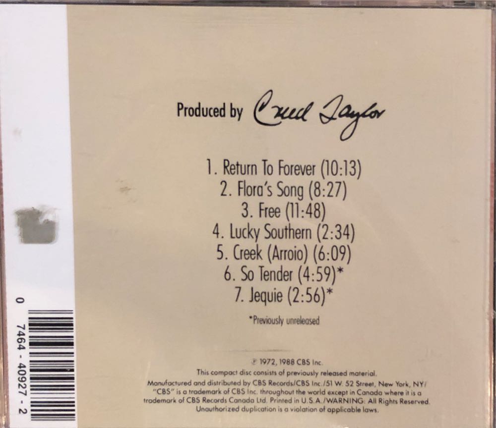 Free - Airto (CD) music collectible [Barcode 074644092721] - Main Image 2