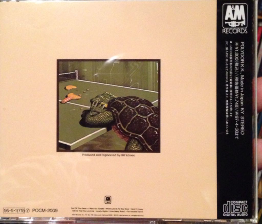 Part Of The Game - Pablo Cruise (CD - 11) music collectible - Main Image 2