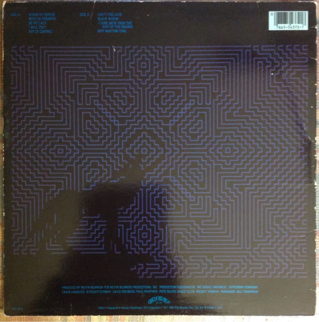 Winds Of Change - Jefferson Starship (12”) music collectible - Main Image 2