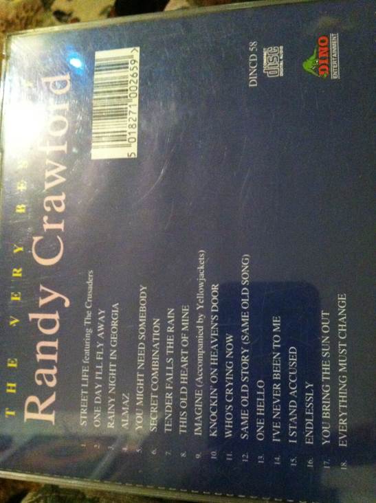 The Very Best Of Randy Crawford - Randy Crawford (CD) music collectible - Main Image 2