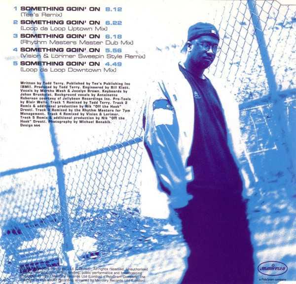 Todd Terry - Something Goin On - Todd Terry (CD) music collectible [Barcode 731457455920] - Main Image 2