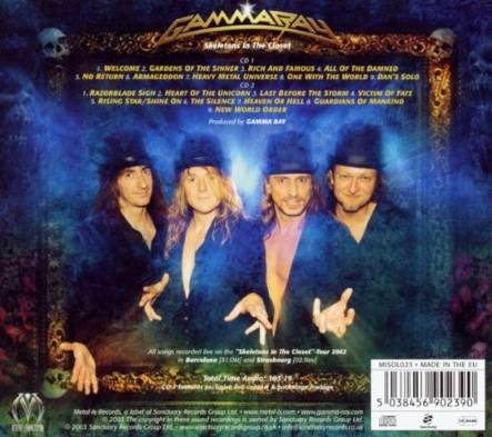 Skeletons In The Clo - Gamma Ray music collectible - Main Image 2