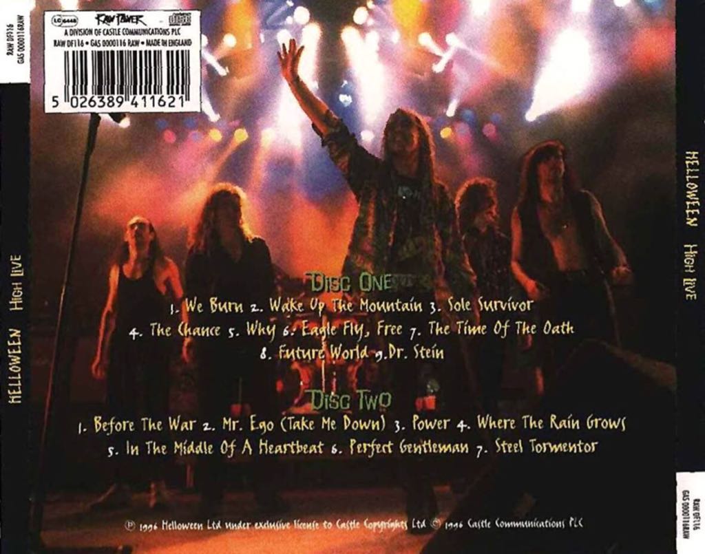 High Live - Helloween music collectible - Main Image 2