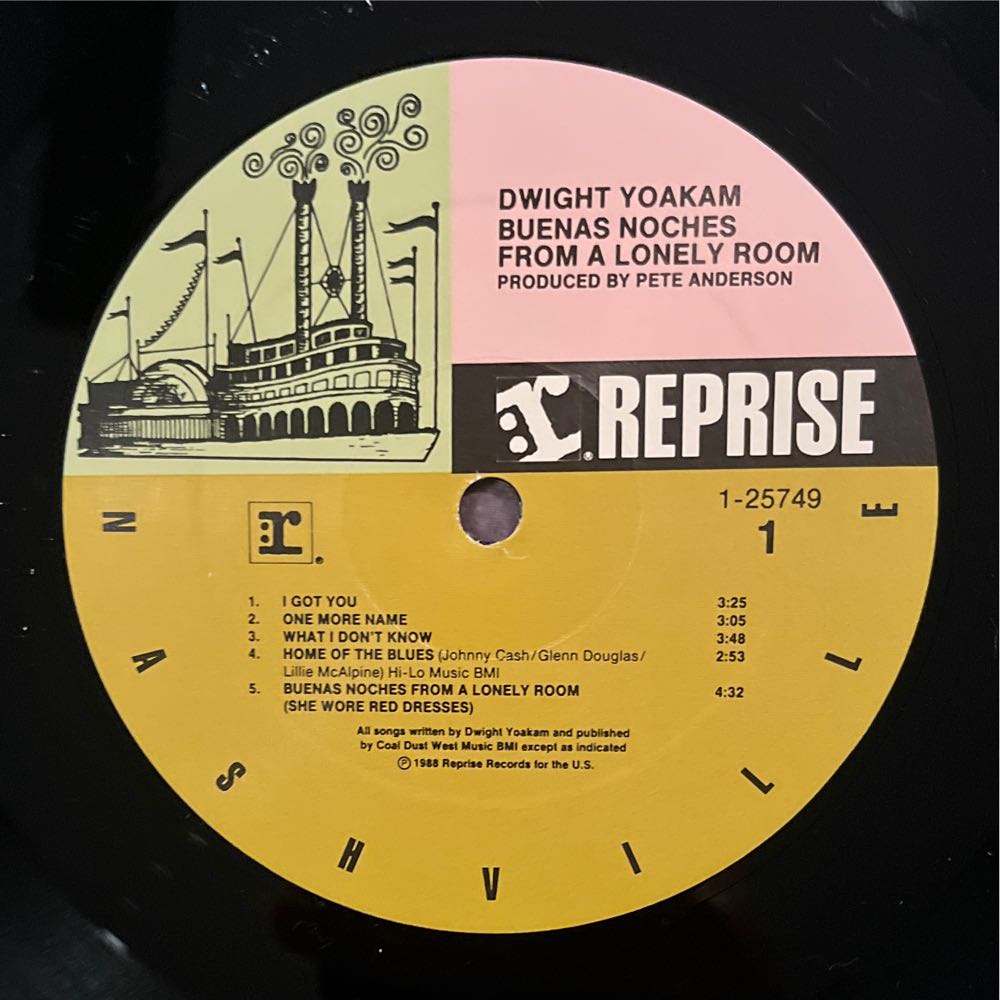 Buenas Noches From A Lonely Room - Yoakam, Dwight (12” - 3637) music collectible - Main Image 3