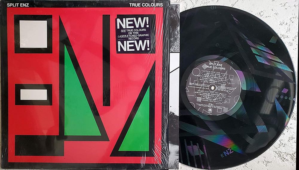 True Colours - Split Enz (12” - 44.50) music collectible - Main Image 3
