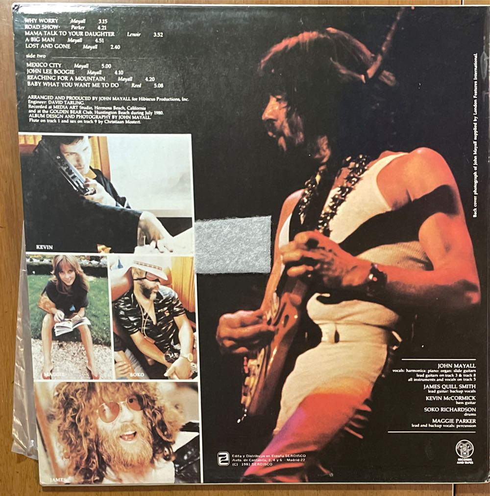 Road Show Blues - Mayall John (12”) music collectible - Main Image 2