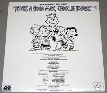 You’re A Good Man, Charlie Brown - Original Television Cast Recording (12”) music collectible - Main Image 1