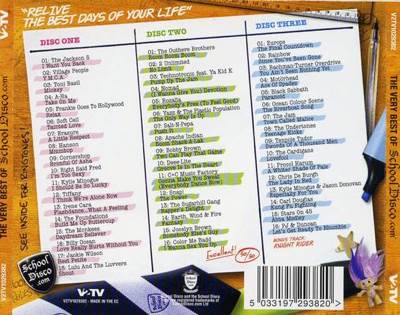 The Very Best Of School Disco.com - Various (CD) music collectible - Main Image 2