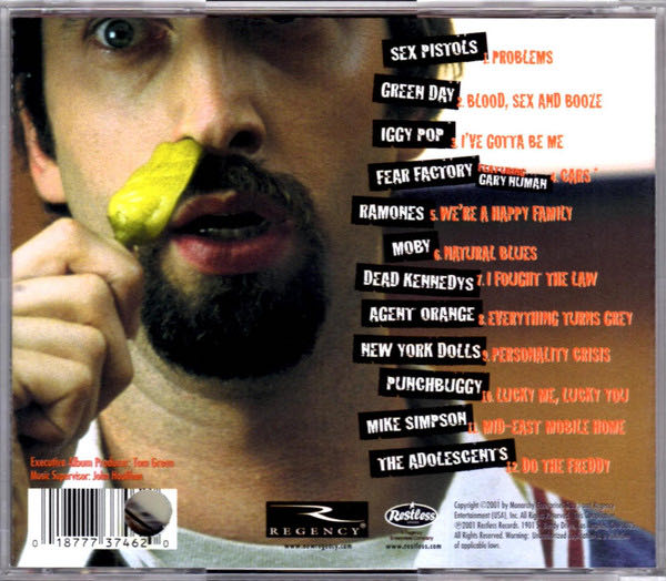 Freddy Got Fingered: Original Motion Picture Soundtrack - Various Artists (CD) music collectible [Barcode 018777374927] - Main Image 2