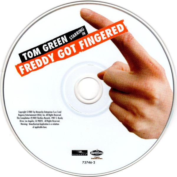 Freddy Got Fingered: Original Motion Picture Soundtrack - Various Artists (CD) music collectible [Barcode 018777374927] - Main Image 3