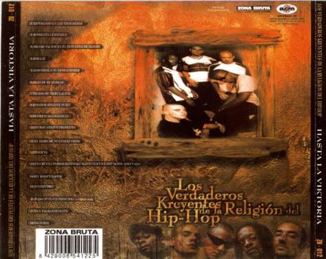Hasta La Viktoria - Los verdaderos kreyentes de la religión del hip hop (CD) music collectible [Barcode 8429006541225] - Main Image 2