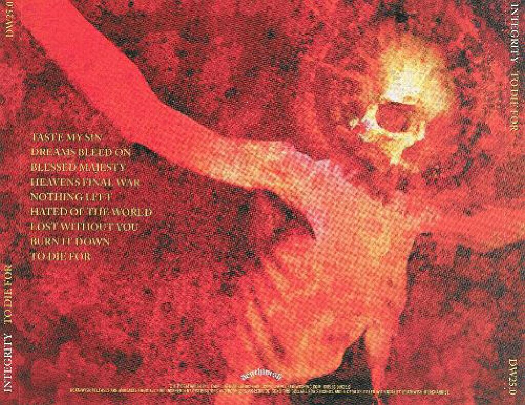 To Die For - Integrity music collectible [Barcode 790168351624] - Main Image 2