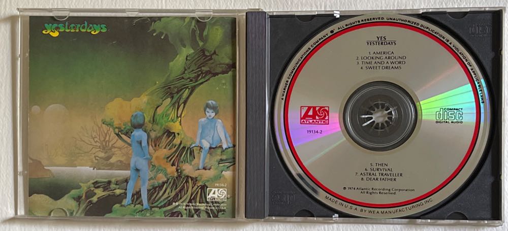 Yesterdays - Yes (CD) music collectible [Barcode 075678153327] - Main Image 3