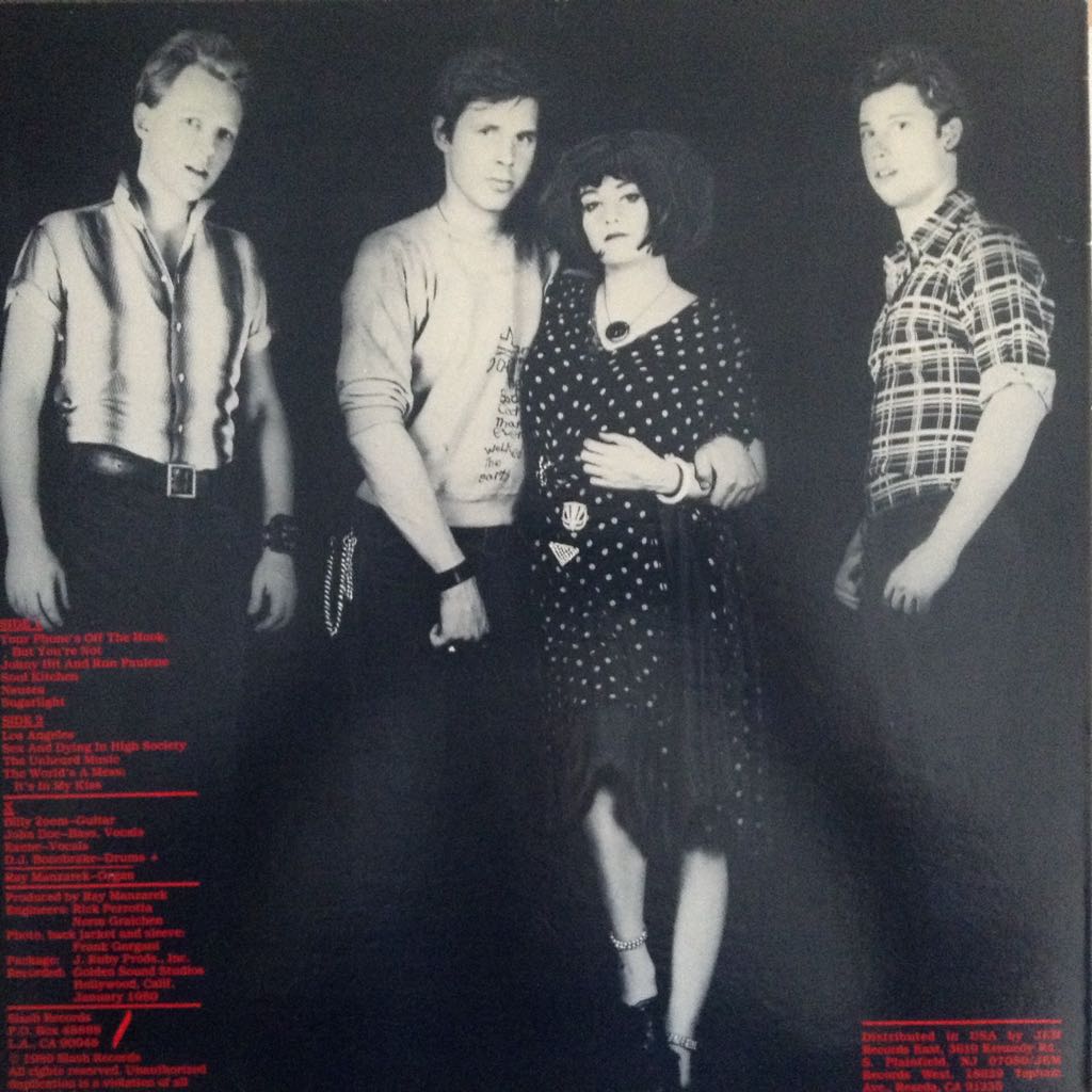 Los Angeles - X (12”) music collectible - Main Image 2