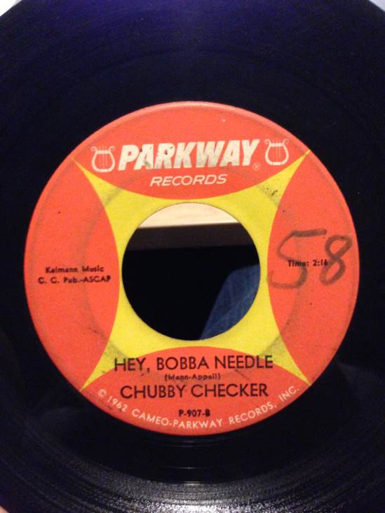 Spread Joy/Hey, Bobba Needle - Chubby Checker (7” - 435) music collectible - Main Image 2