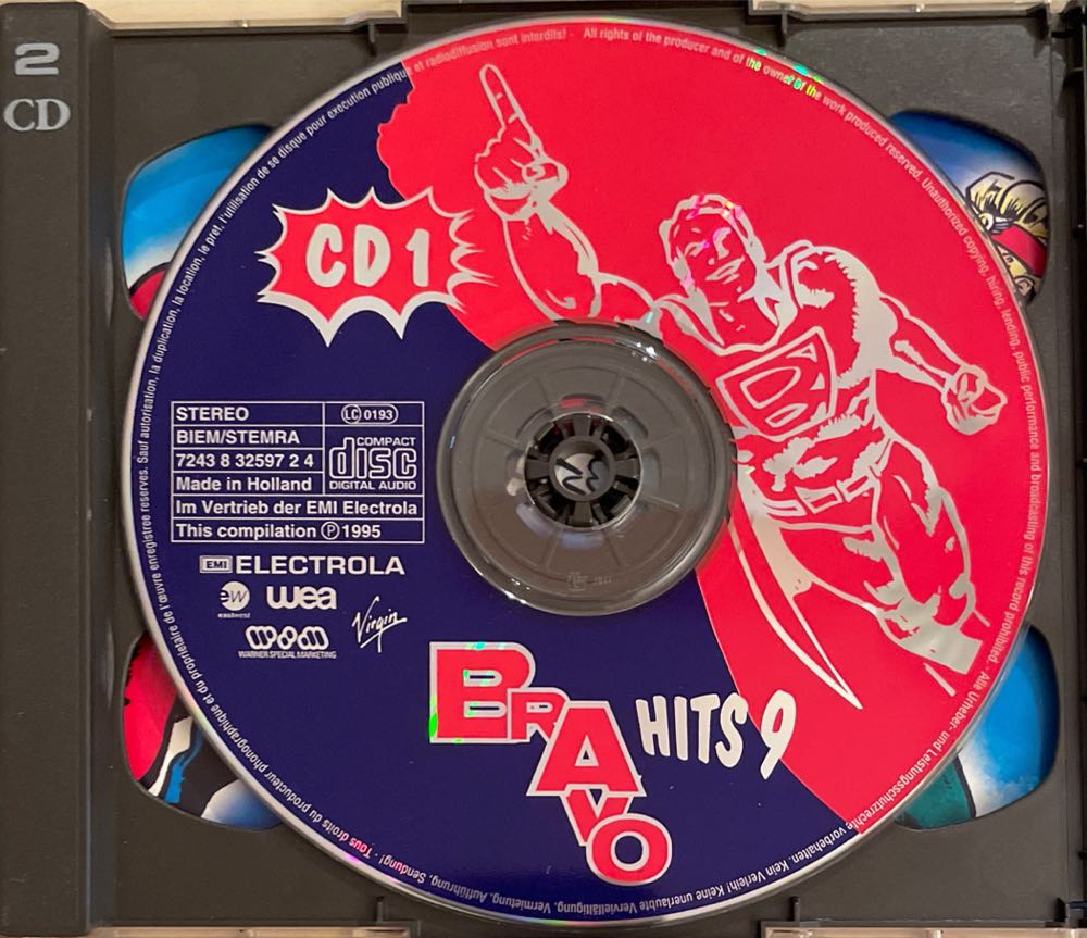 Bravo Hits 09 - Bravo Hits (CD - 155) music collectible [Barcode 724383259625] - Main Image 3