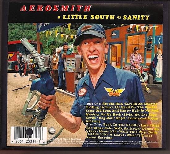A Little South Of Sanity - Aerosmith (111.33) music collectible [Barcode 720642522127] - Main Image 2