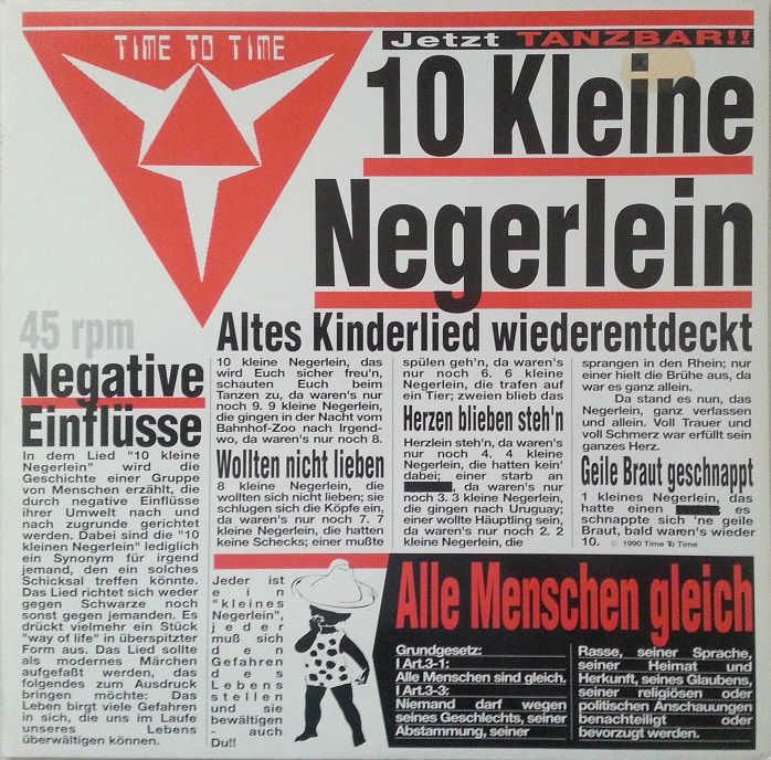 10 Kleine Negerlein - TIME TO TIME music collectible [Barcode 5099920428563] - Main Image 1