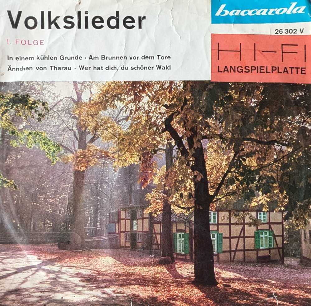 Volkslieder 1. Folge