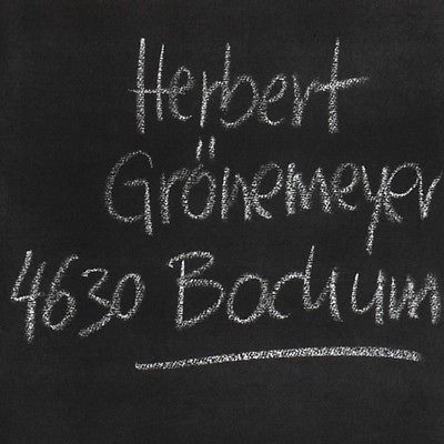 4630 Bochum - Herbert Grönemeyer music collectible [Barcode 5099914690518] - Main Image 1