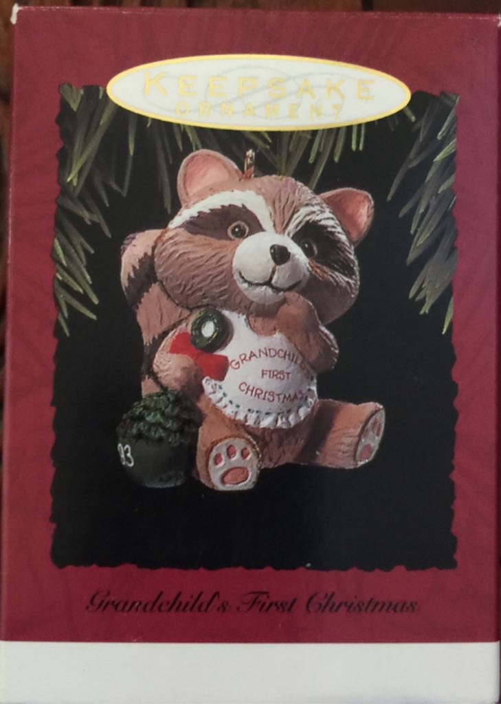 Grandchild’s First Christmas   ornament collectible [Barcode 015012029048] - Main Image 1