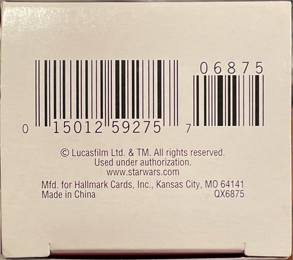 Star Wars 2001 #5 R2-D2  - Keepsake (Star Wars) ornament collectible [Barcode 015012592757] - Main Image 3