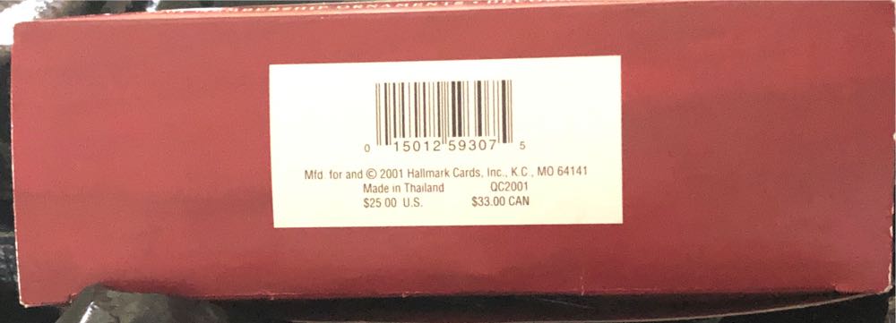 Lettera, Globus & Mrs. Claus 3 Piece Set - Twas The Night Before (Keepsake Ornament Club) ornament collectible [Barcode 015012593075] - Main Image 4