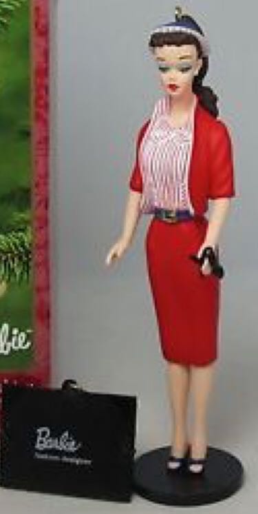 Barbie: Busy Gal Fashion 2001 #8 - Collector’s Series (Barbie Series) ornament collectible [Barcode 015012595048] - Main Image 2