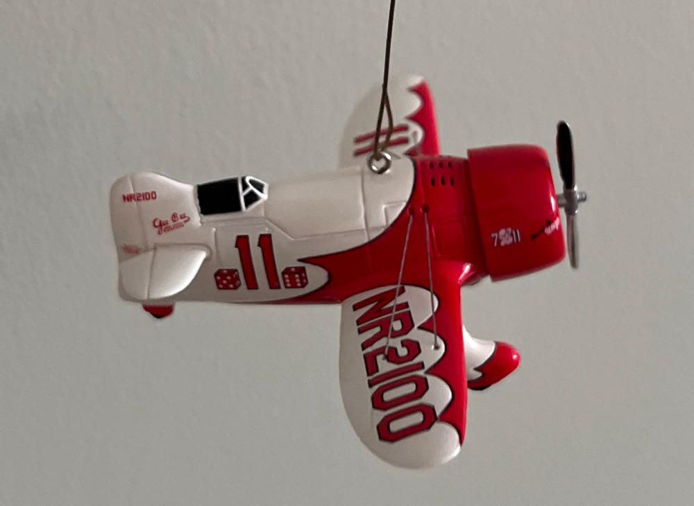 Gee Bee R-1 Super Sportster - Sky’s The Limit (Aviation) ornament collectible [Barcode 015012595109] - Main Image 3
