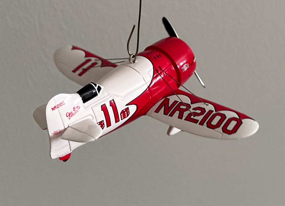 Gee Bee R-1 Super Sportster - Sky’s The Limit (Aviation) ornament collectible [Barcode 015012595109] - Main Image 4