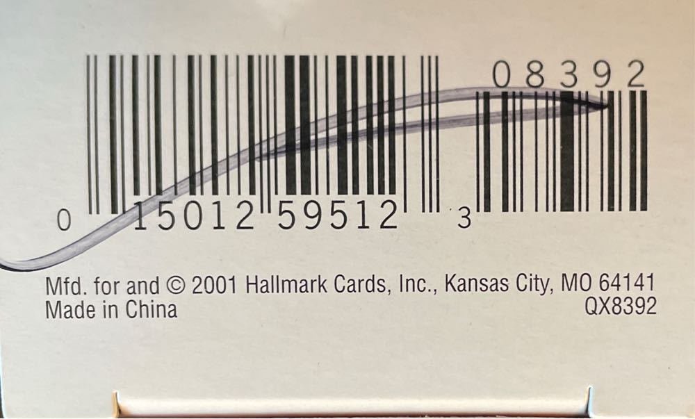 Child’s Fourth Christmas  - Child’s Age Collection (Child’s Age Collection) ornament collectible [Barcode 015012595123] - Main Image 3