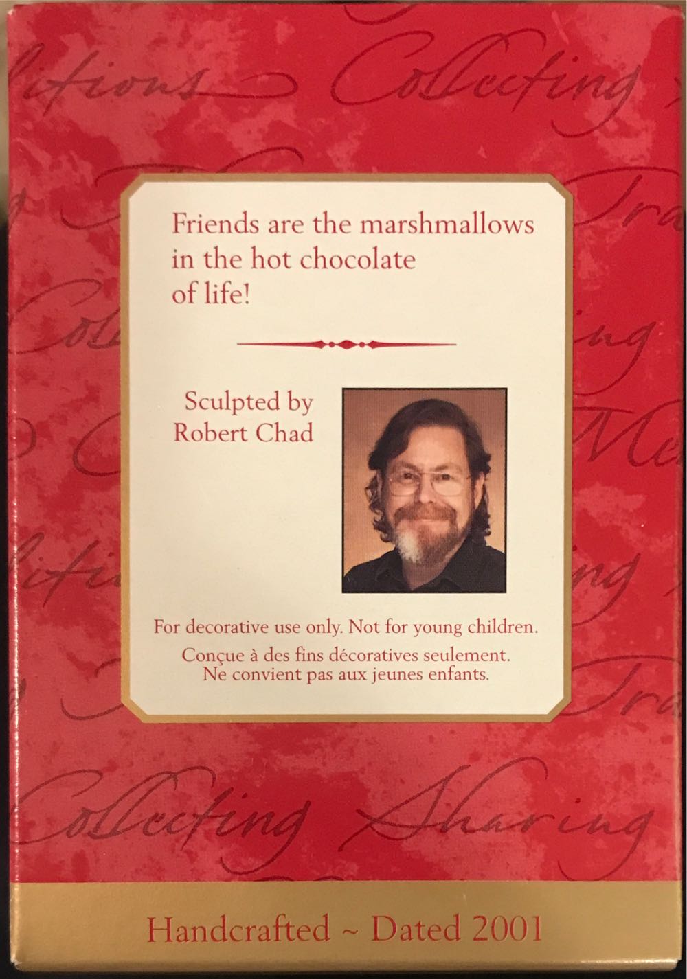 A Cup Of Friendship - Baking (Seasons Treatings) ornament collectible [Barcode 015012597929] - Main Image 2