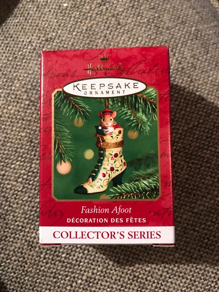 Fashion Afoot - 02 - Fashion Afoot (Mice, Boot) ornament collectible [Barcode 015012597936] - Main Image 2