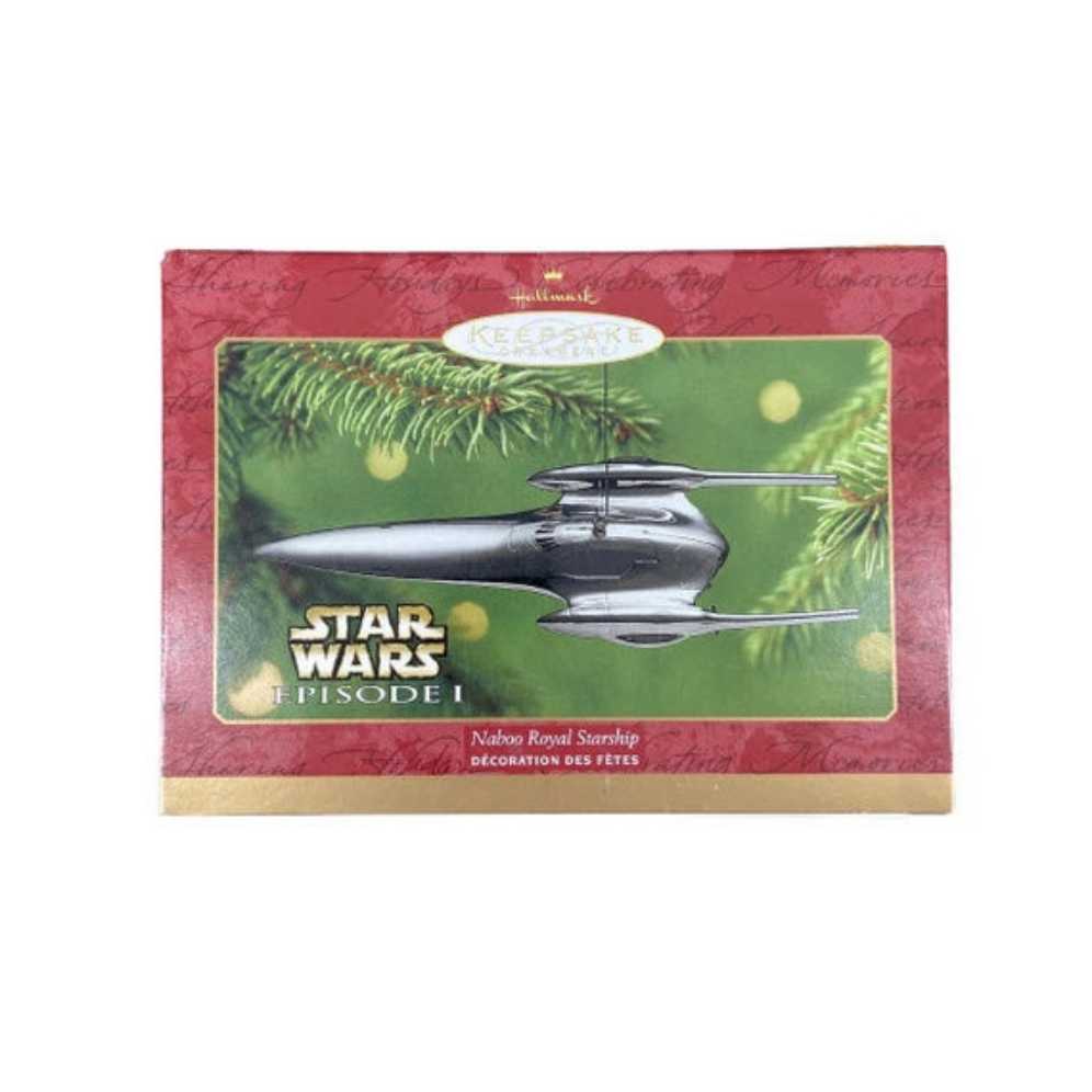 Star Wars 2021 Naboo Royal Starship - Hallmark Keepsake Ornament (Star Wars: The Phantom Menace) ornament collectible [Barcode 015012597943] - Main Image 4